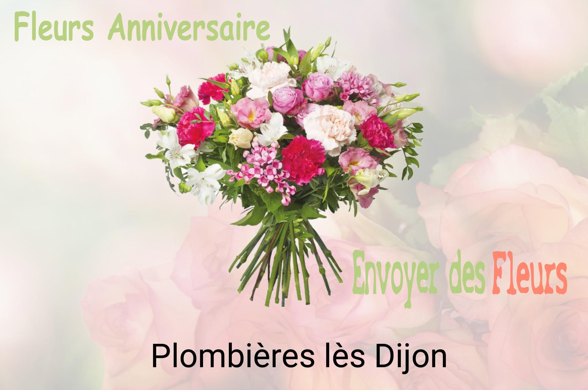 Bouquet de fleurs d’anniversaire livré à Plombières-lès-Dijon